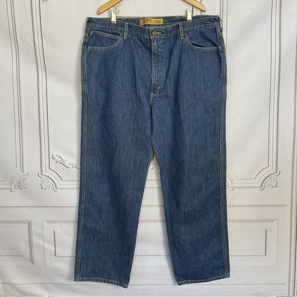 Levi Strauss & Co Original 550 Men’s Relaxed Fit Blue Jeans 44 W 32 L PreLoved - Picture 1 of 4